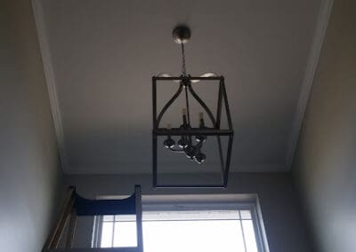Residential ceiling light installed by Manmiller Electric