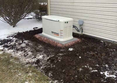 Home generator installed by Manmiller Electric